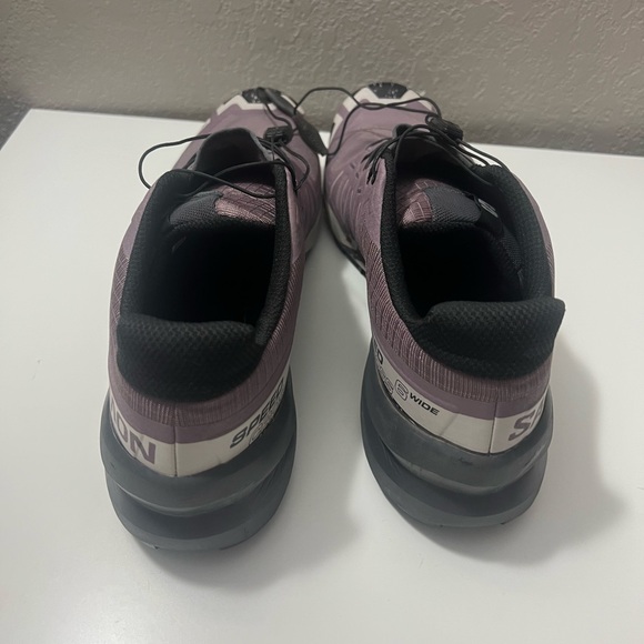 Salomon Speedcross 6 Purple Trail Running Shoes Sz 11 Men - Picture 3 of 10